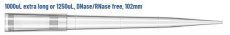 PakGent filter tip 100-1000 µl, extra long UFPT 100 to 1000 µl, filter tips, extral long design (102mm), sterile, rack pack, for IVF